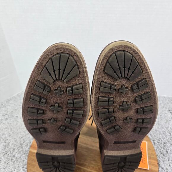 Mark Nason Ottomatic G&T Brown Leather Plain Toe Lugged Sole Oxford Mens 11 - Picture 10 of 13